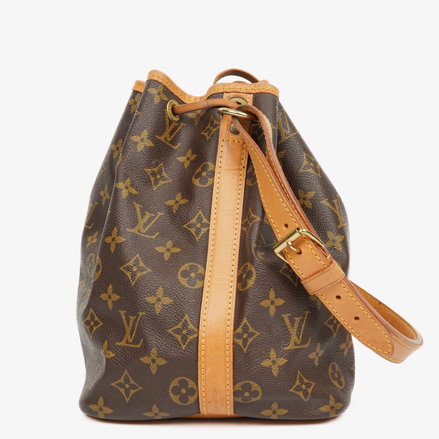 Louis Vuitton Petit Noe Monogram Canvas Shoulder Bag