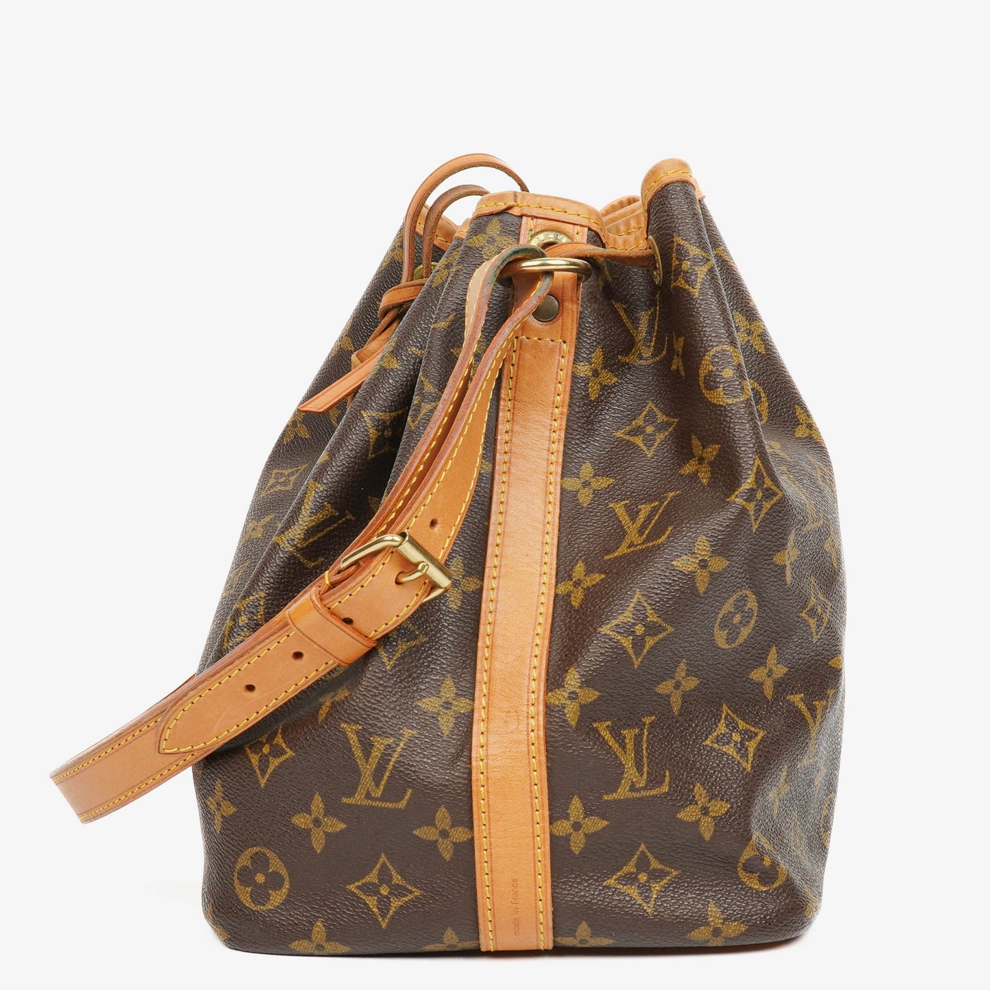 Louis Vuitton Petit Noe Monogram Canvas Shoulder Bag