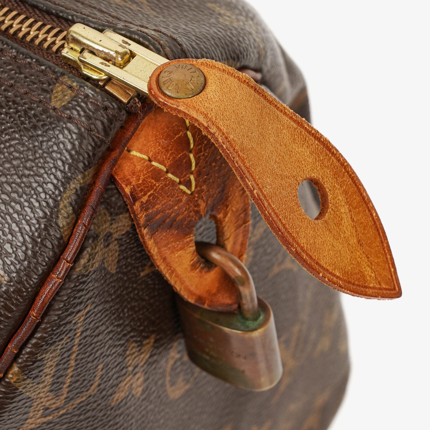 Louis Vuitton  30 Monogram Canvas Handbag