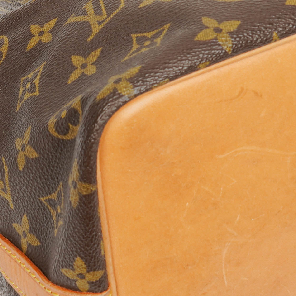 Louis Vuitton Petit Noe Monogram Canvas Shoulder Bag