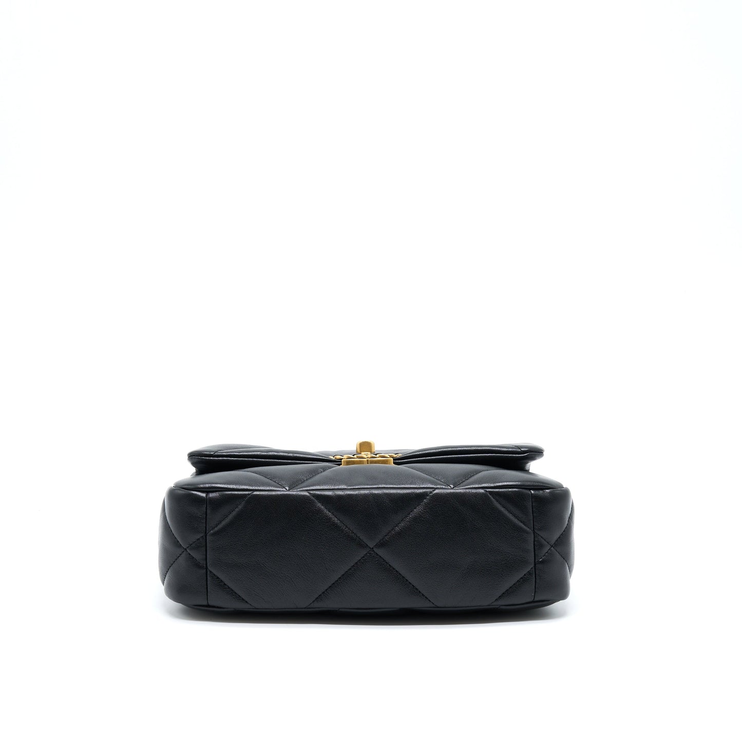 Chanel Small 19 Bag Lambskin Black With Multicolour Hardware