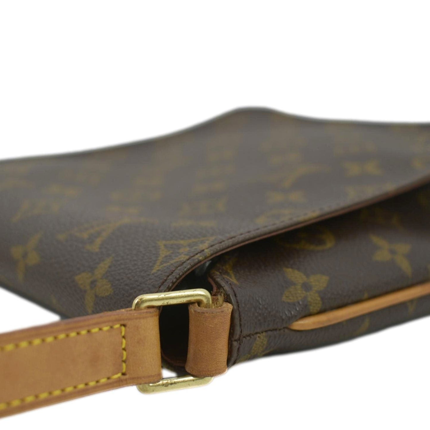 LOUIS VUITTON M tte Salsa Monogram Canvas Shoulder Bag Brown
