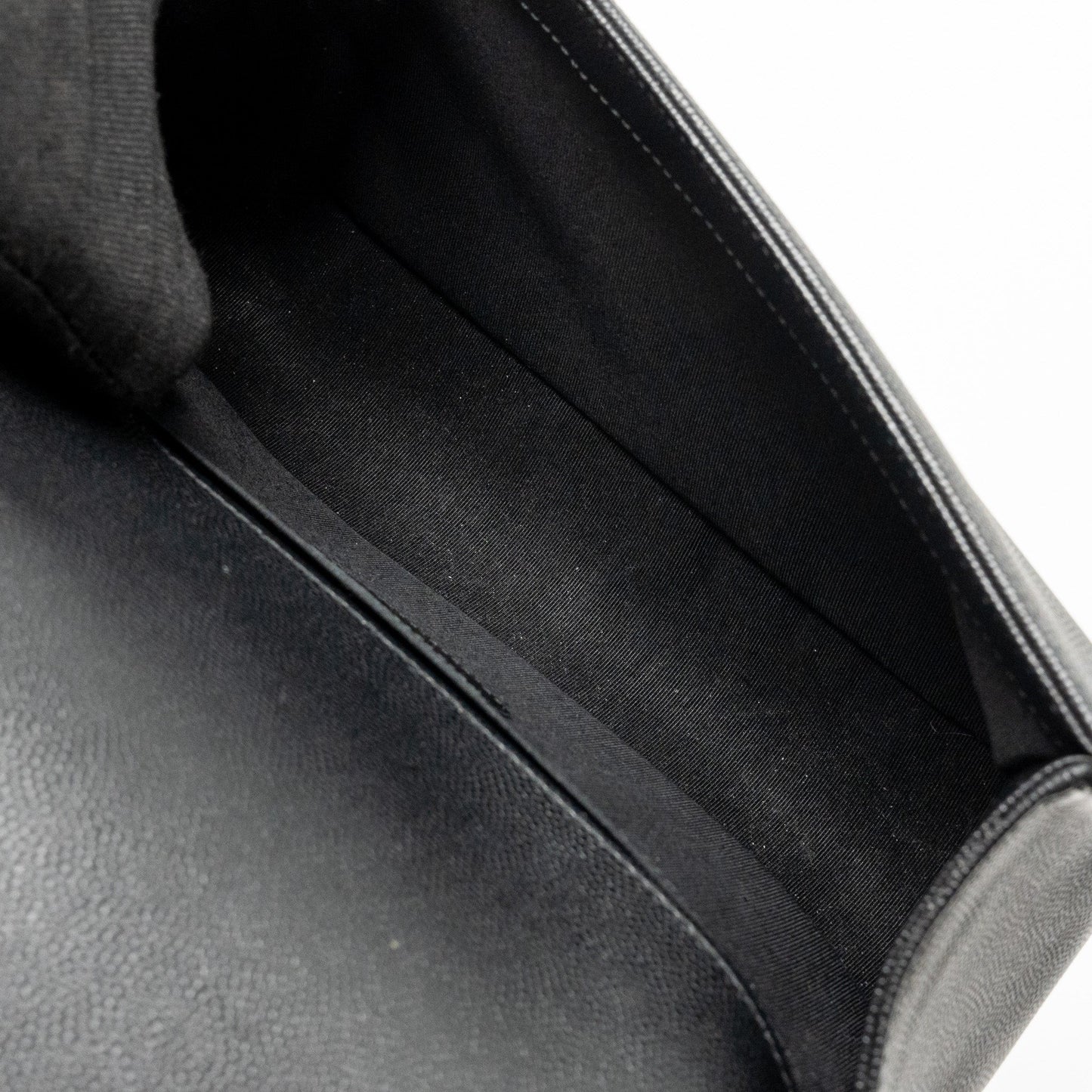 CHANEL Medium Boy Bag Caviar Black
