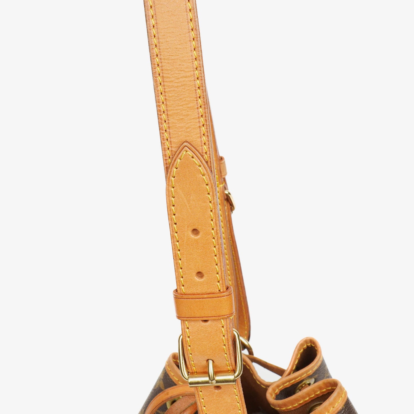 Louis Vuitton Petit Noe Monogram Canvas Shoulder Bag
