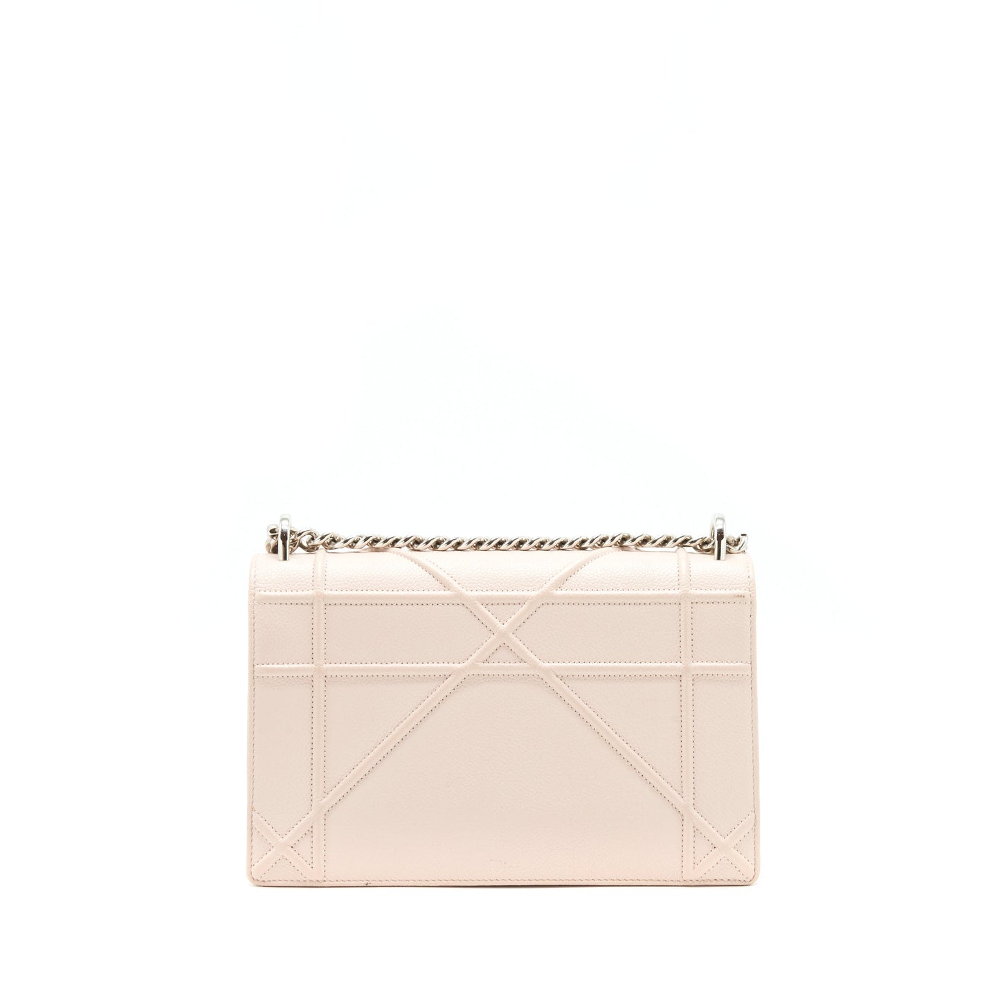 Dior Medium Diorama Purse Grained Calfskin light pink