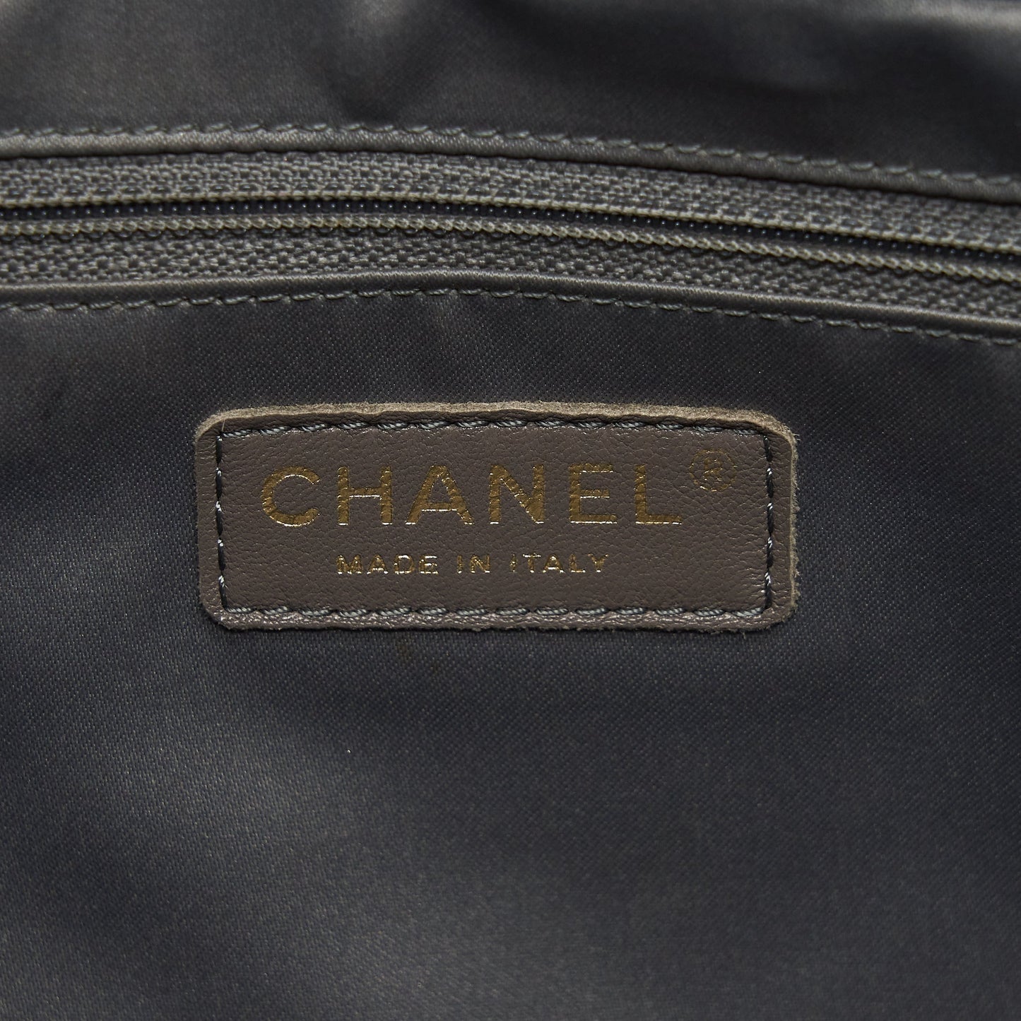 Chanel Grand Shopping Tote XL Caviar Navy Blue