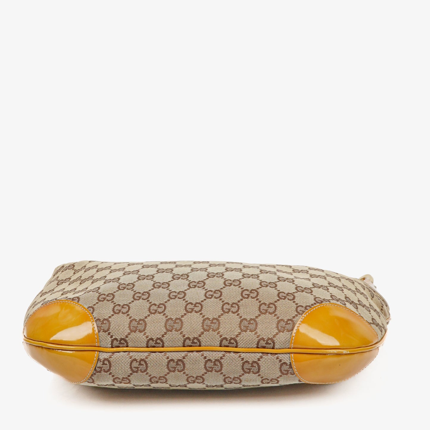 Gucci GG Canvas Handle Ring Hobo Bag