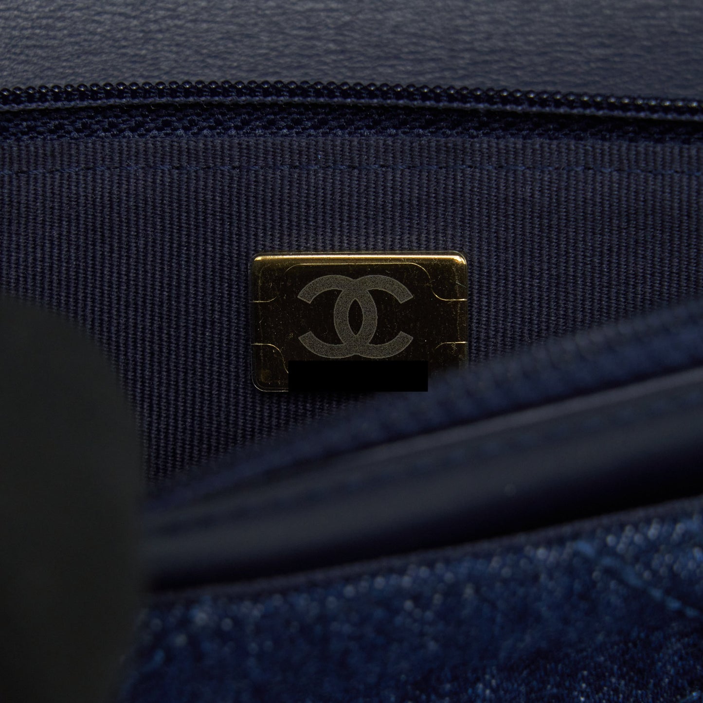 Chanel 22P Denim 19 Wallet On Chain Multicolour Hardware