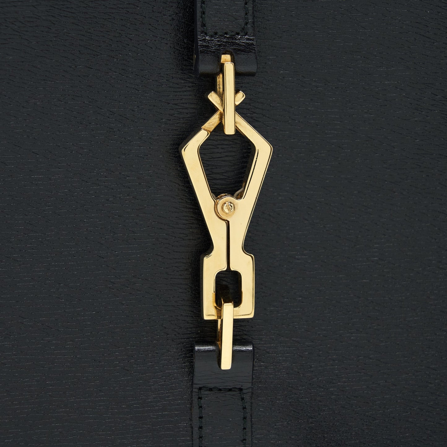 Gucci   Jackie With Bamboo Handle Black