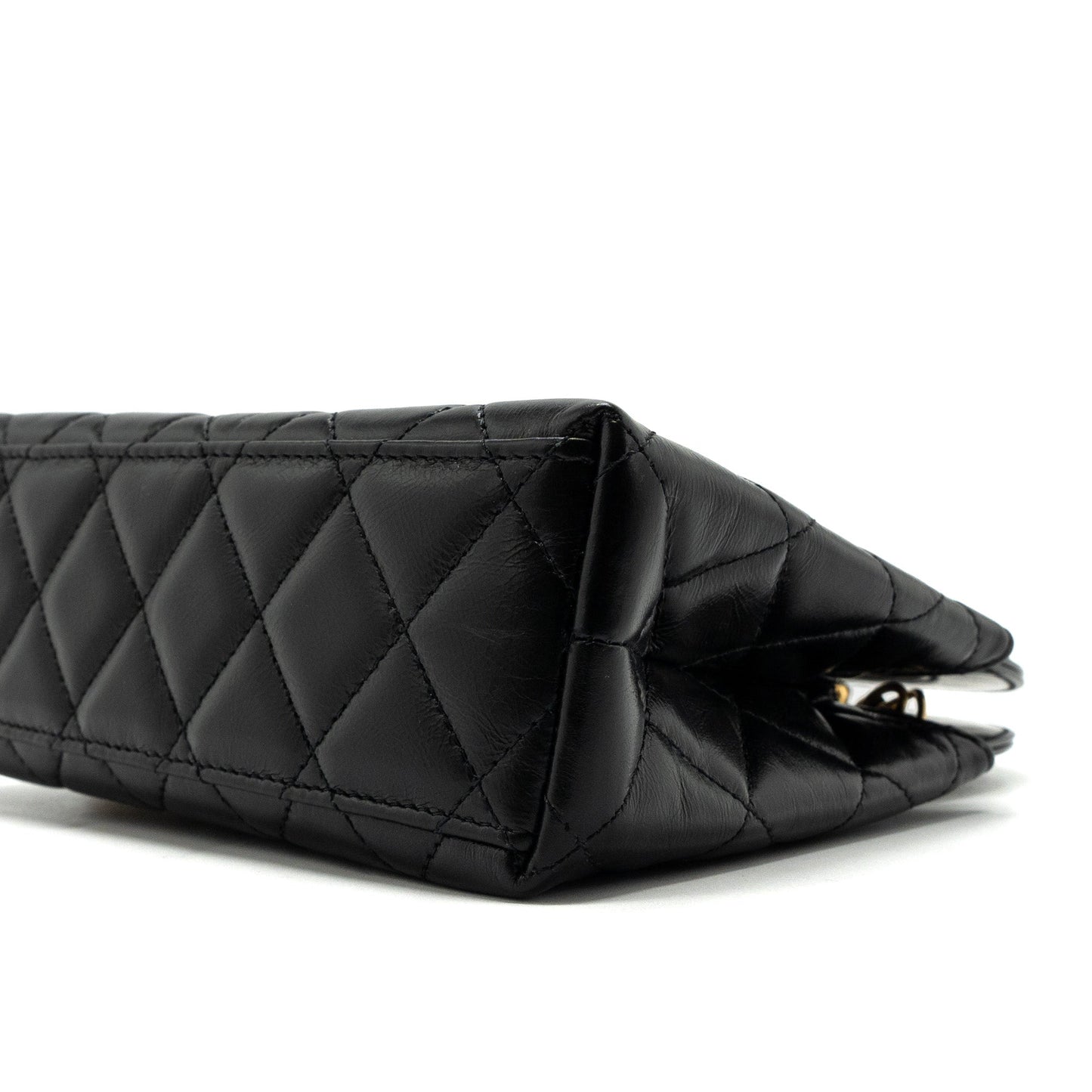 Chanel 23K kelly bag calfskin black  (microchip)