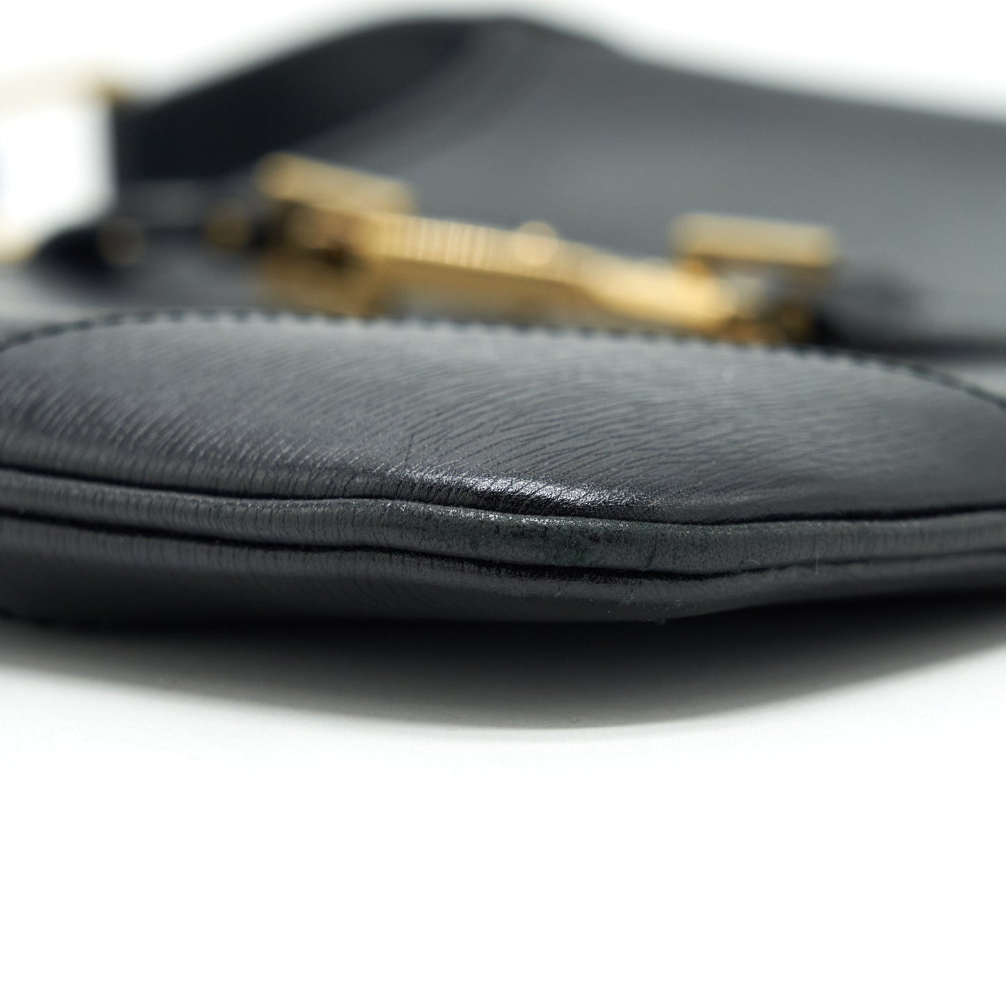 Gucci   Jackie With Bamboo Handle Black