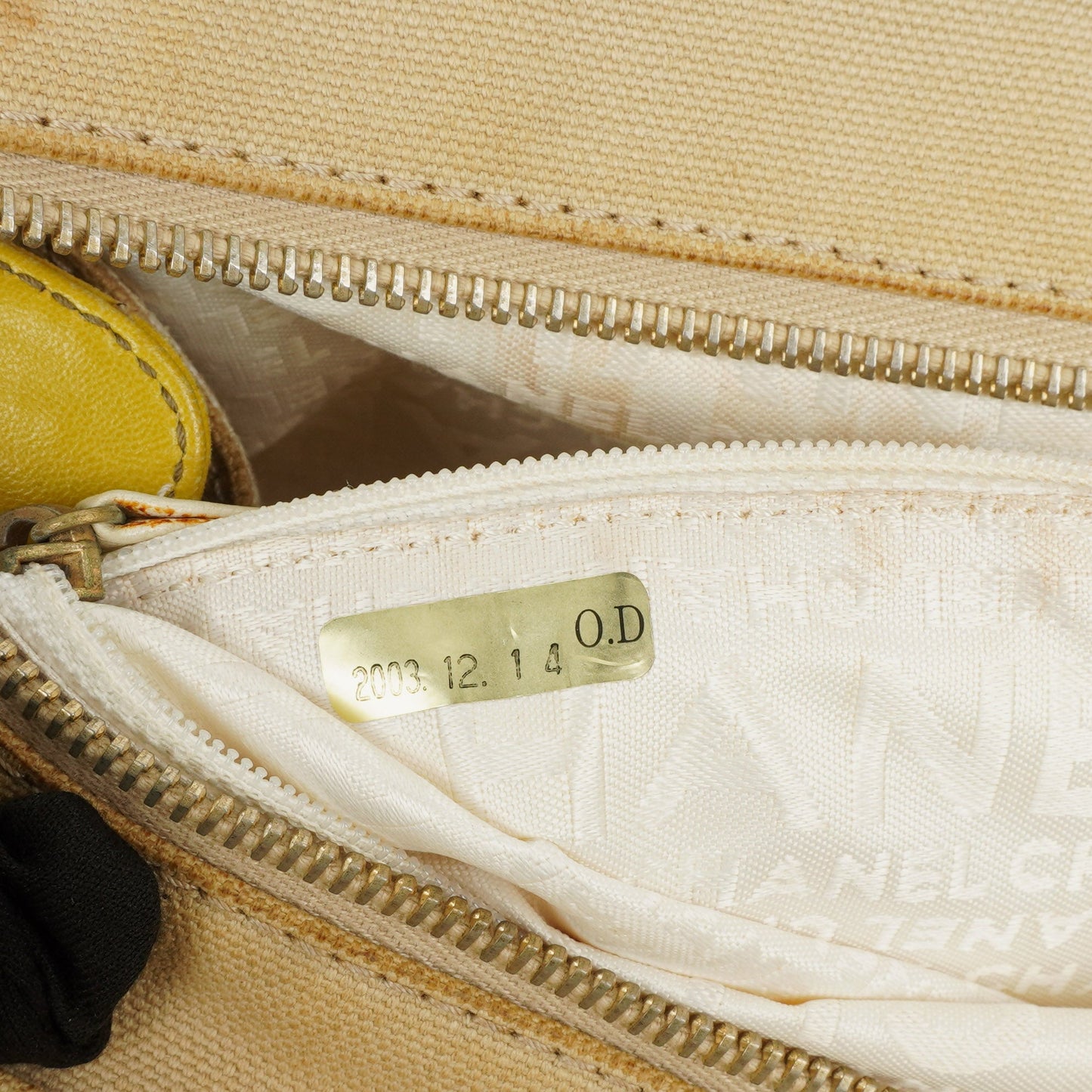 Chanel  Canvas Marshmallow CC Tote