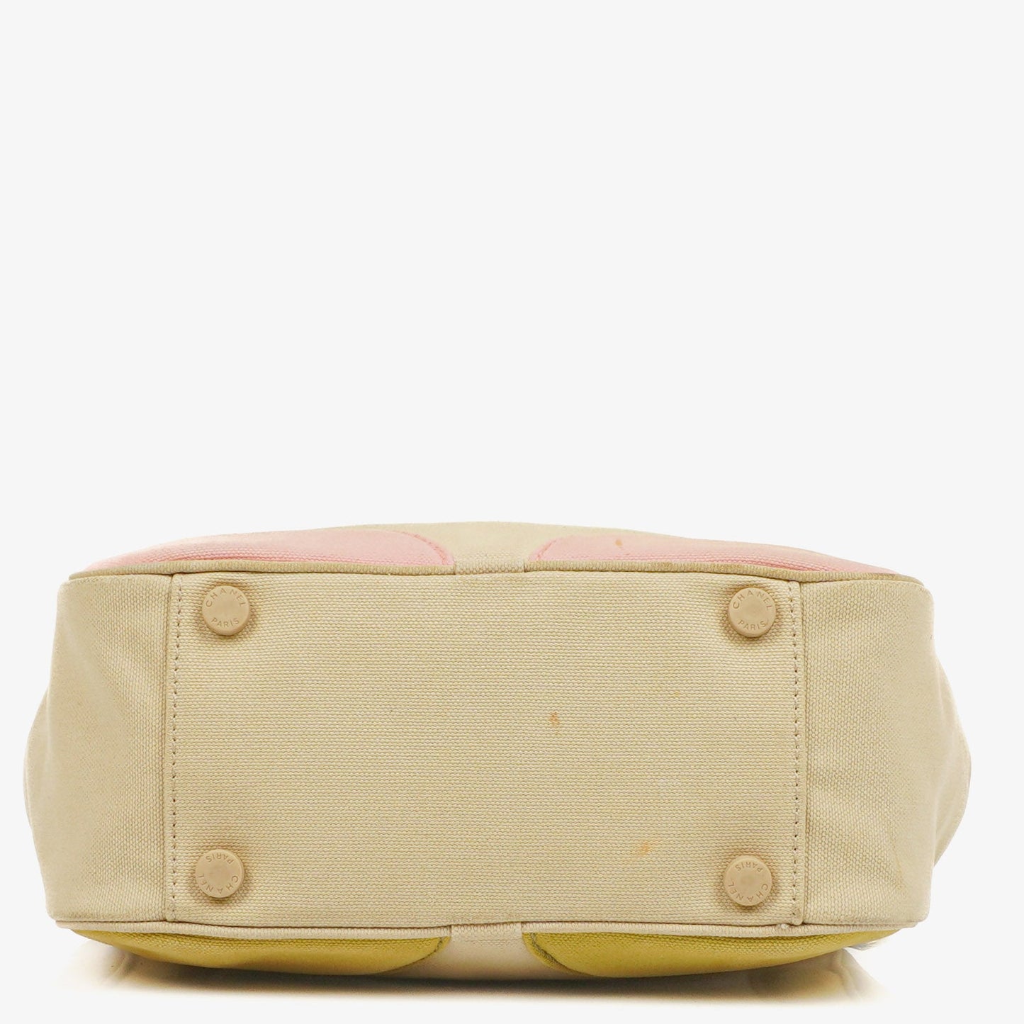Chanel  Canvas Marshmallow CC Tote