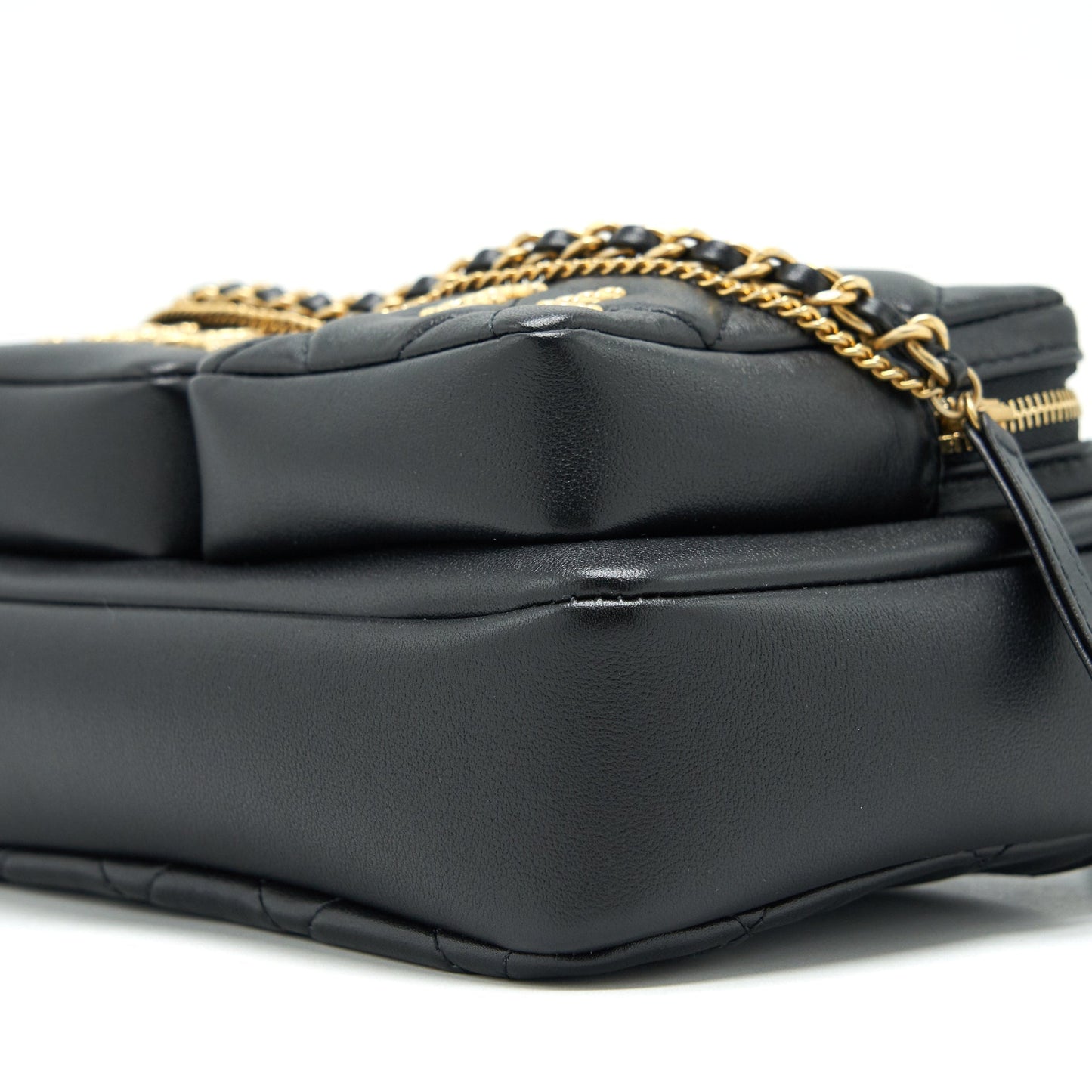 Chanel 22C Camera Bag Calfskin Black