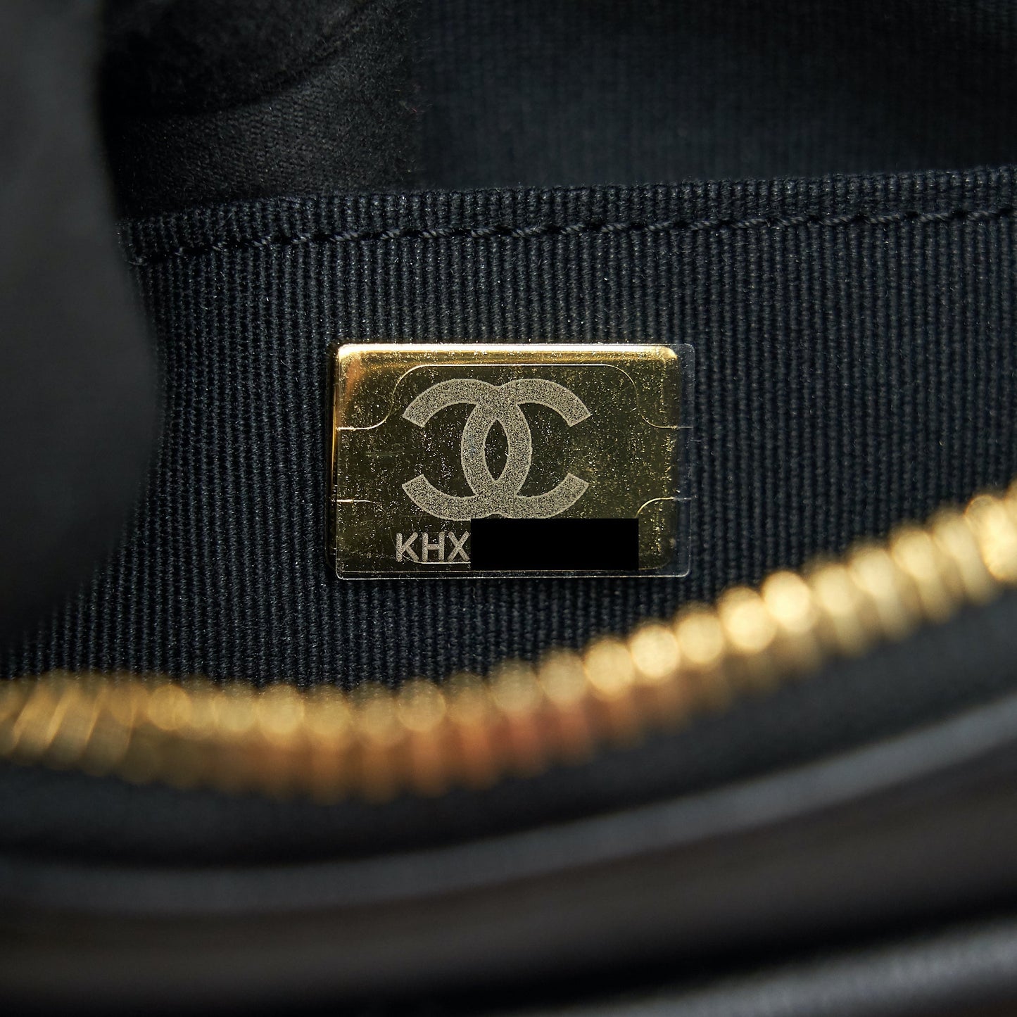Chanel 22C Camera Bag Calfskin Black