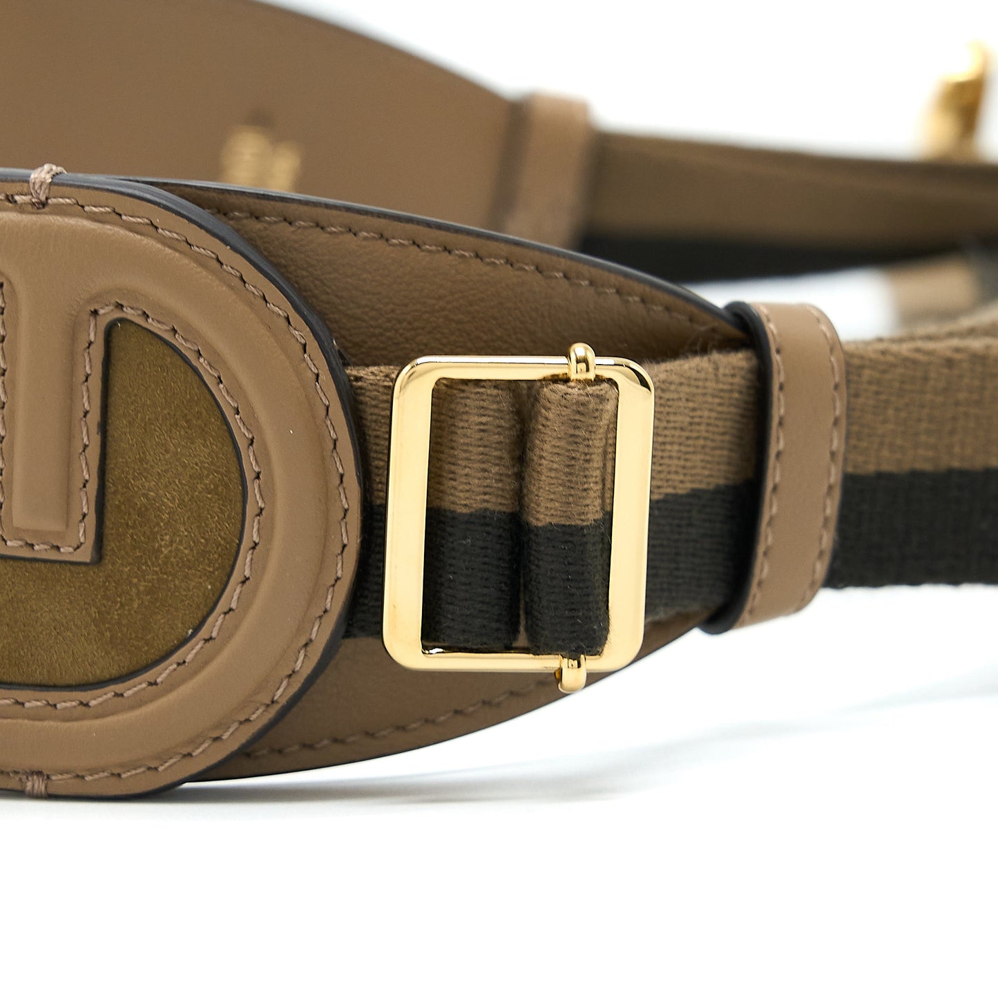 Fendi O’Lock Regular Strap Calfskin Multicolour