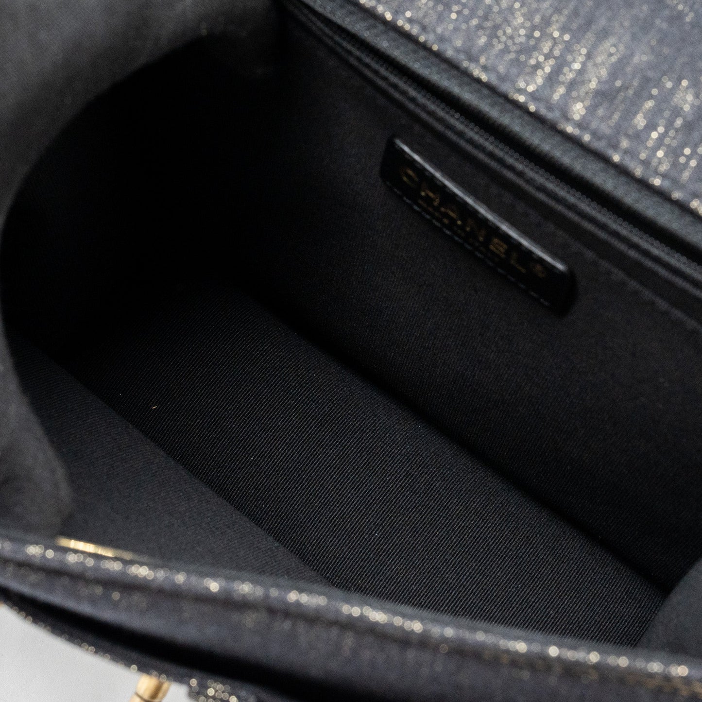 Chanel 23S flap backpack denim dark blue Brushed  (microchip)