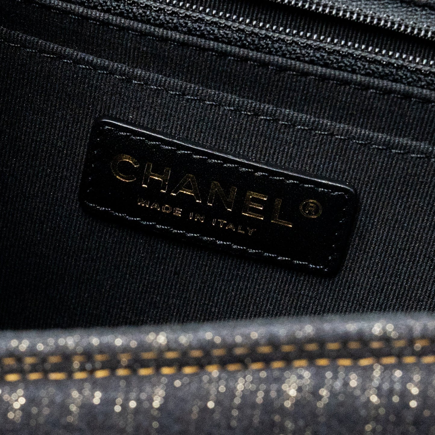 Chanel 23S flap backpack denim dark blue Brushed  (microchip)
