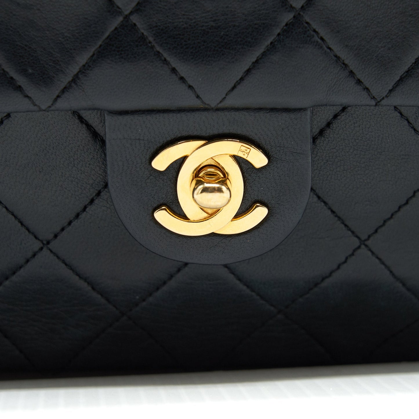 Chanel  Small Flap Bag Lambskin Black