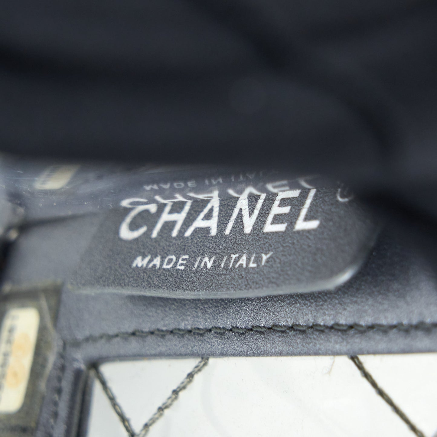 Chanel Small Boy PVC/Lambskin Silver