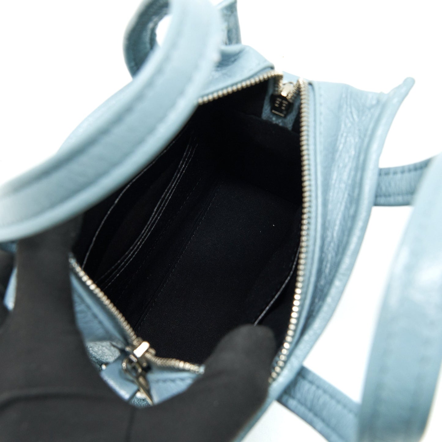 Balenciaga Bazar Shopper light Blue