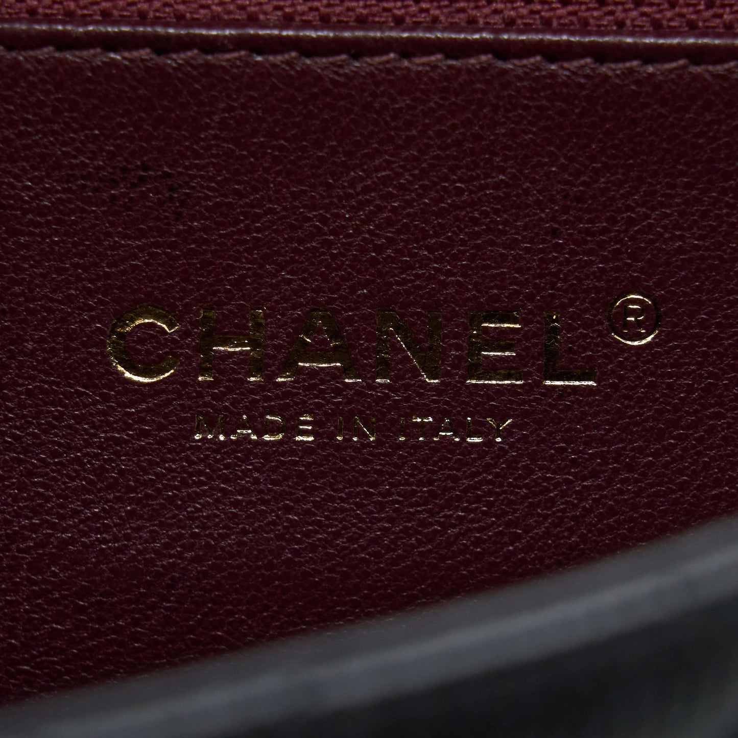Chanel Filigree Flap Bag Caviar Black