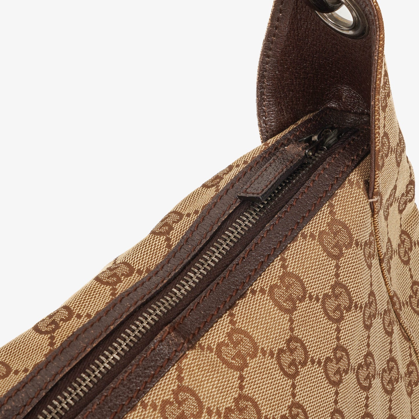 Gucci GG Beige Monogram Shoulder Bag