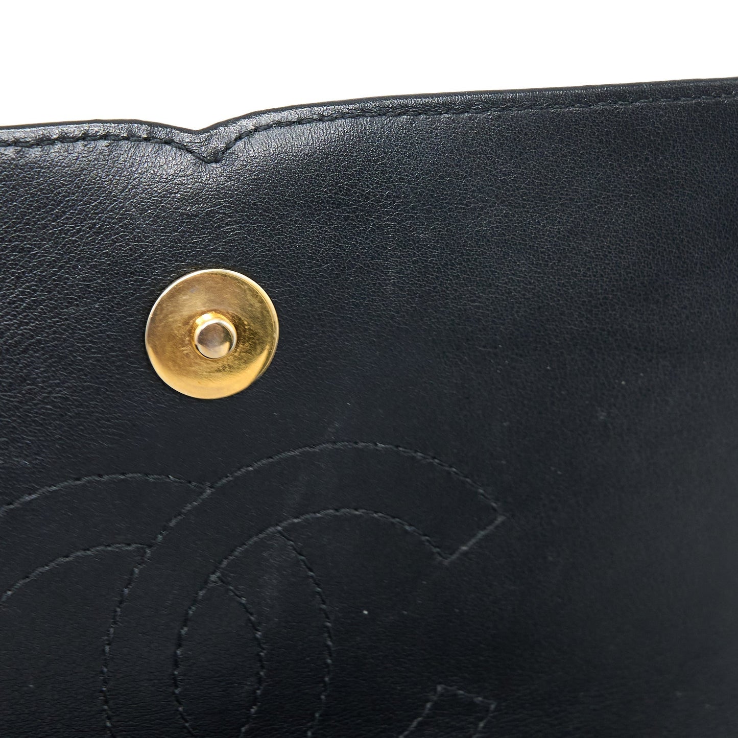 Chanel Filigree Flap Bag Caviar Black
