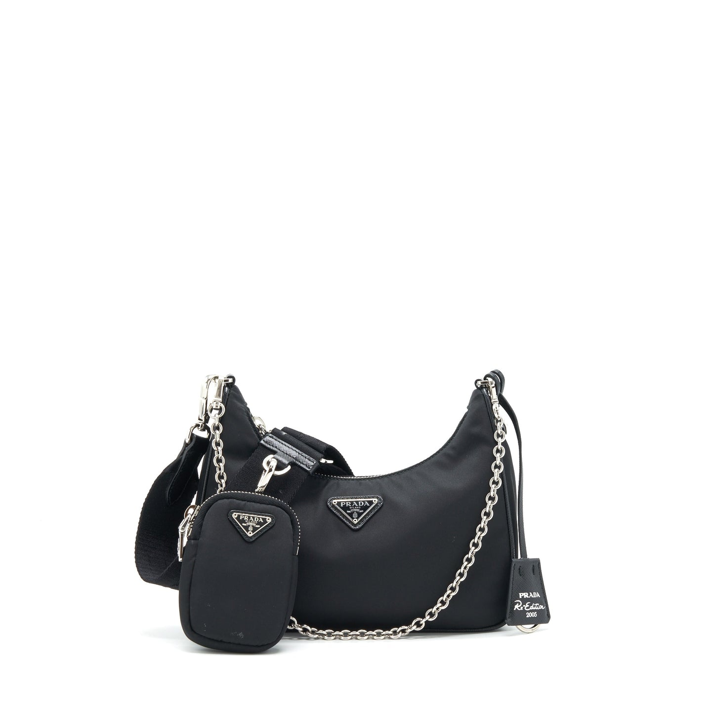 Prada reedition 2005 Nylon Purse Black