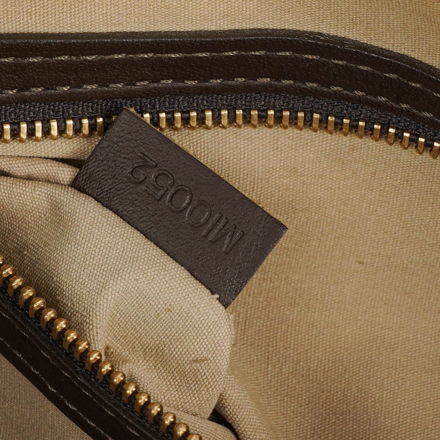 Louis Vuitton Mini Alma Long Brown Monogram Handbag