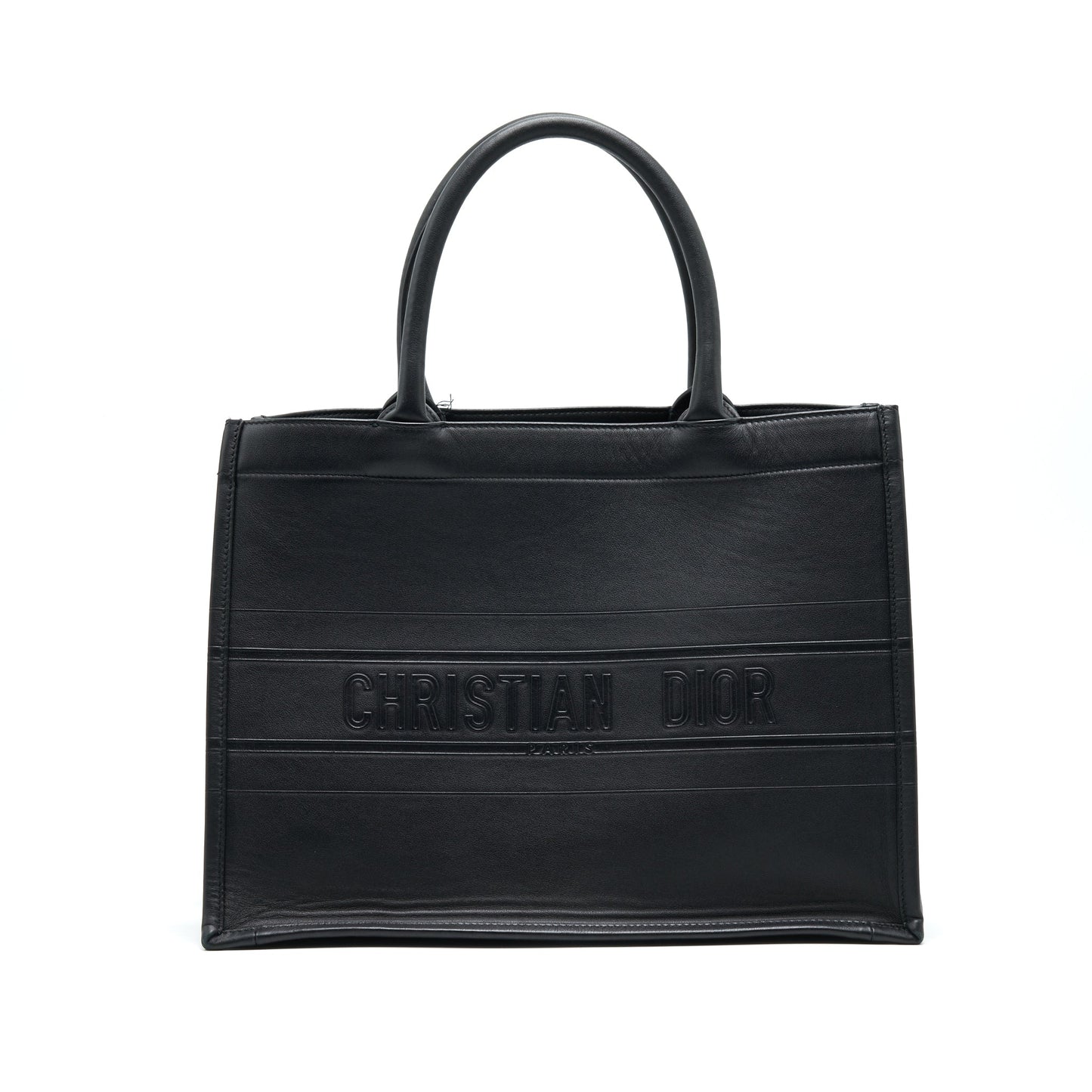Dior Small Leather Booktote black