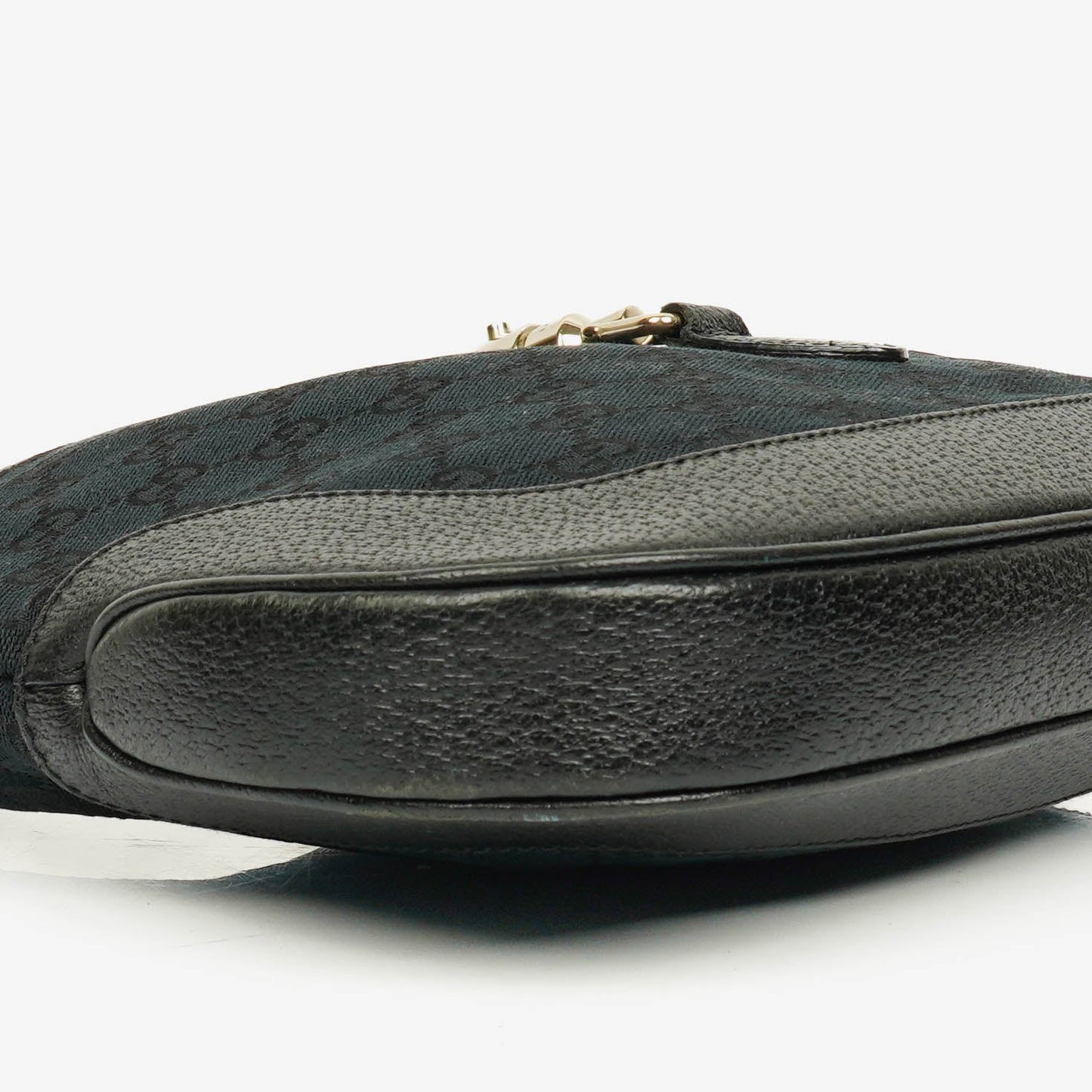 Gucci Jackie Canvas and Leather Shoulder Bag