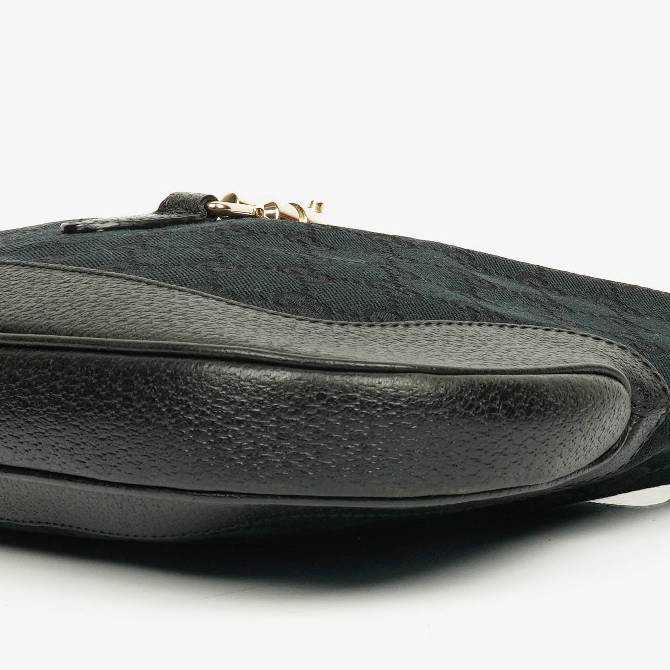 Gucci Jackie Canvas and Leather Shoulder Bag