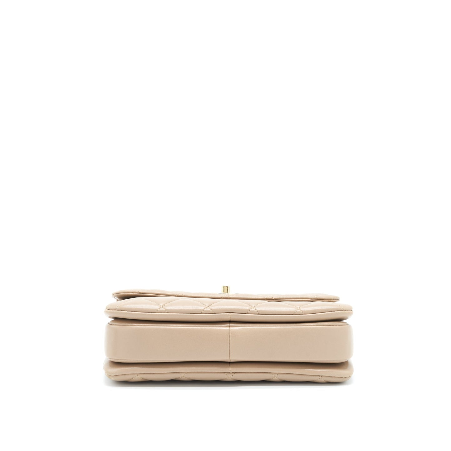 Chanel Trendy CC Flap Bag Lambskin Beige L