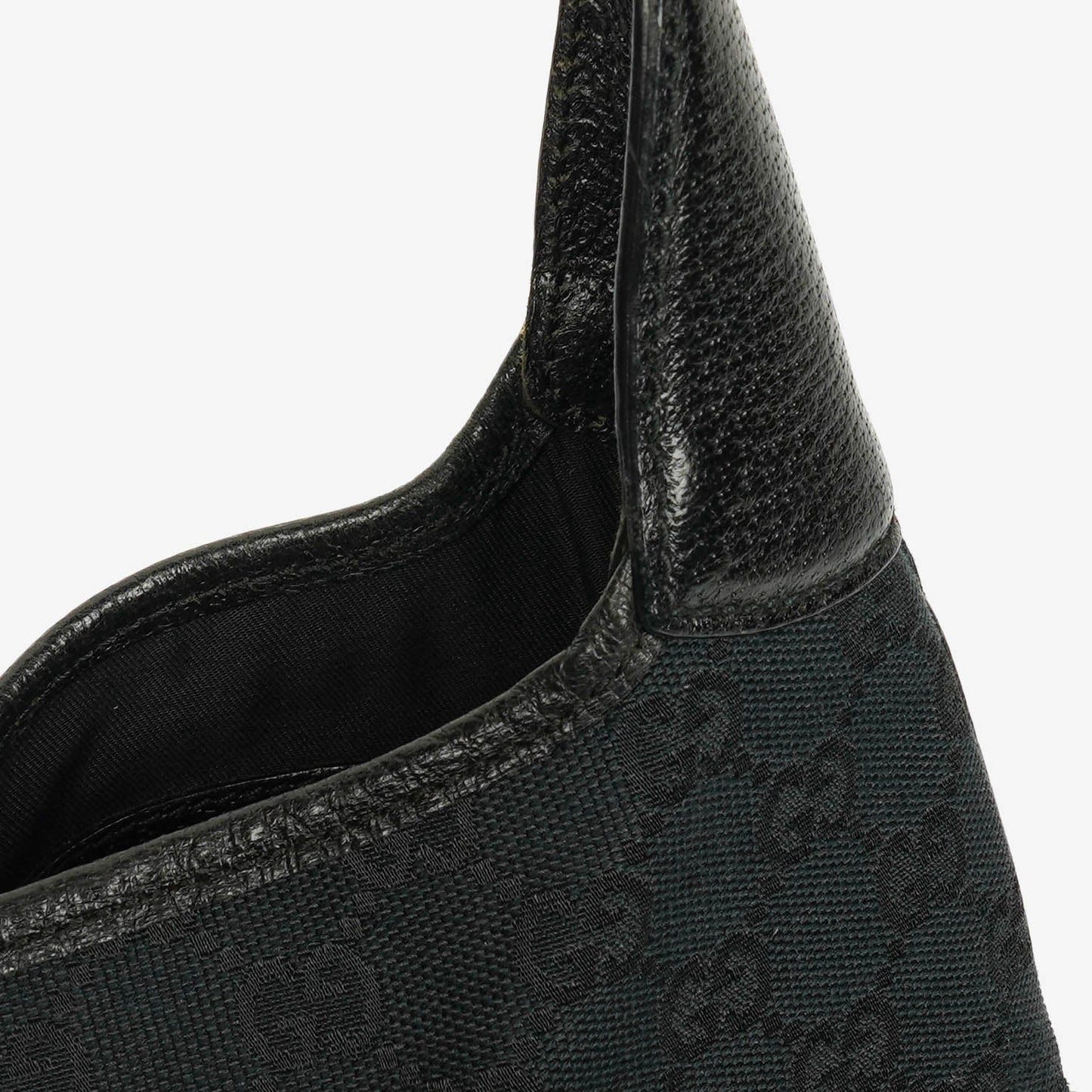 Gucci Jackie Canvas and Leather Shoulder Bag