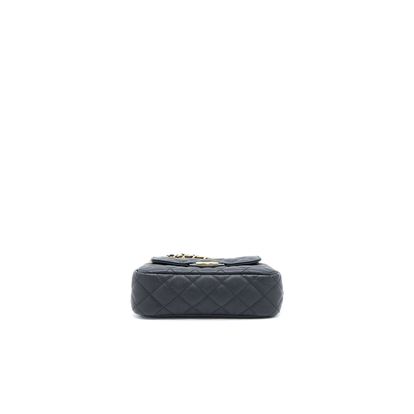 Chanel Small Hobo Bag Caviar Black  (Microchip)