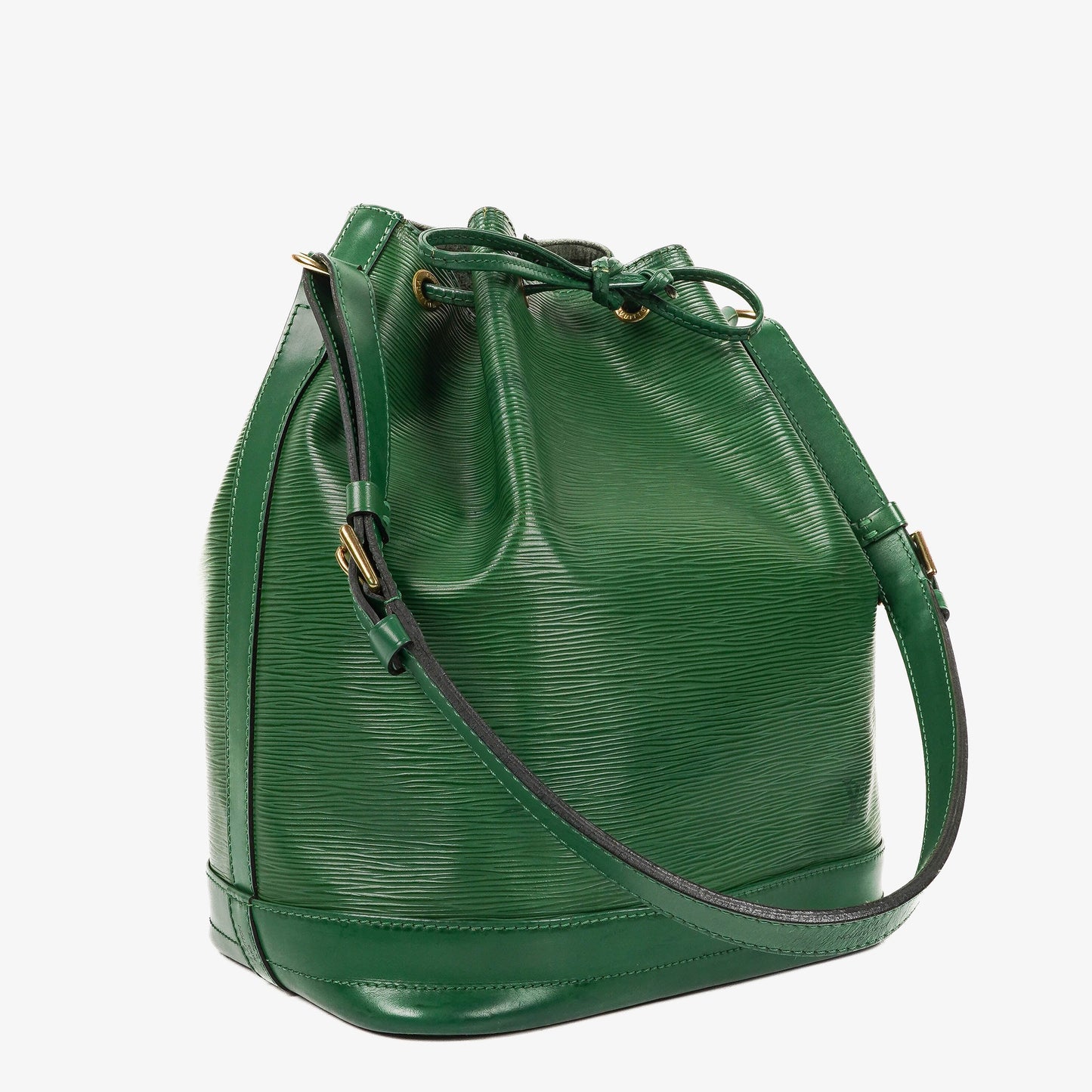 Louis Vuitton Noe Grande GM Green EPI Leather Shoulder Bag