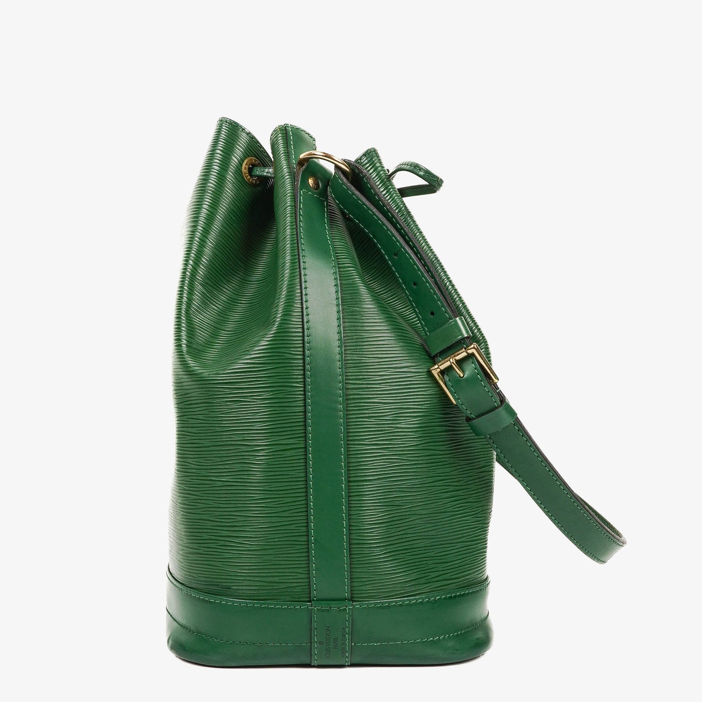 Louis Vuitton Noe Grande GM Green EPI Leather Shoulder Bag