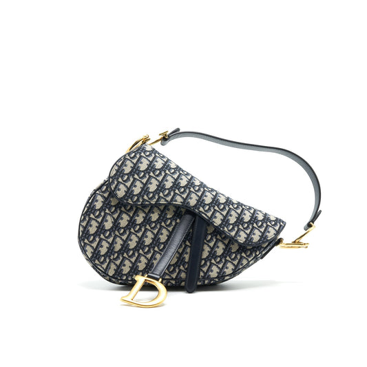 Dior Oblique Medium Saddle Purse