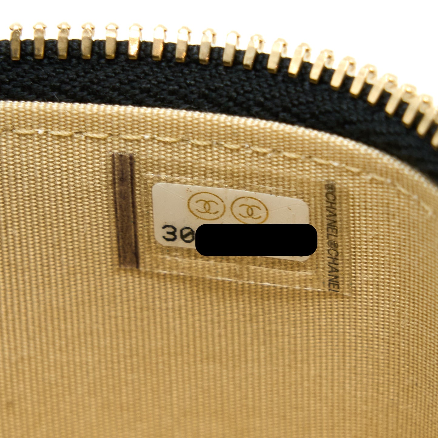 Chanel Pearl Crush Mini Vanity Case Lambskin Black L