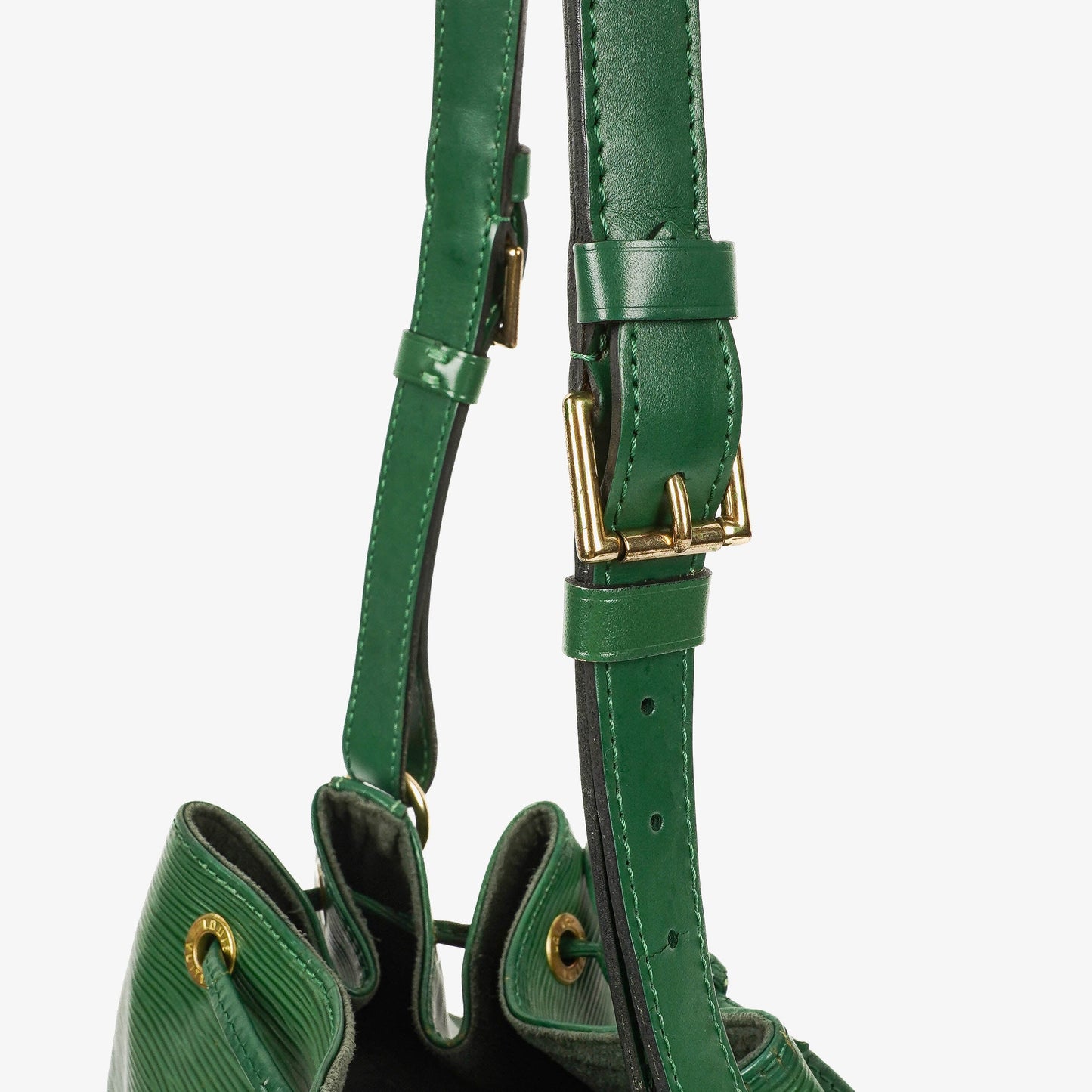 Louis Vuitton Noe Grande GM Green EPI Leather Shoulder Bag