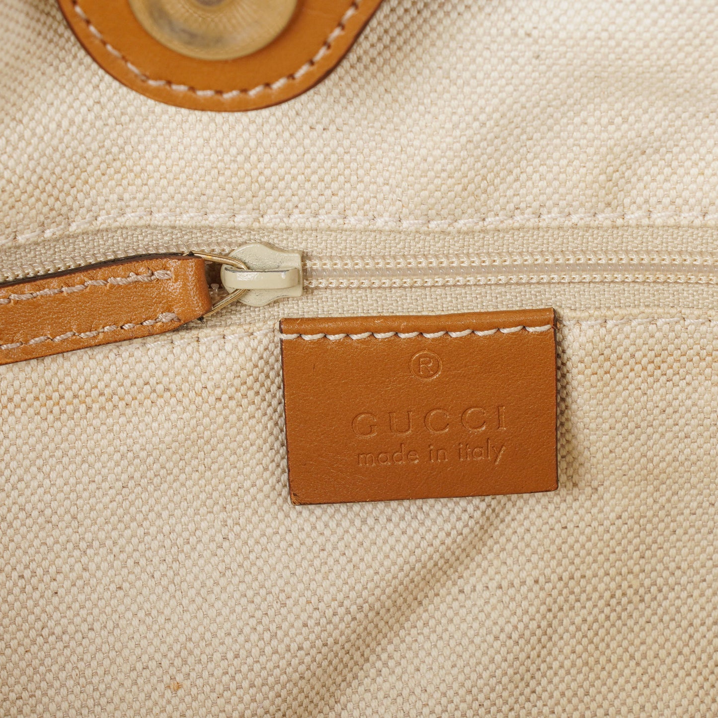 Gucci Sukey Beige Monogram Tote Bag