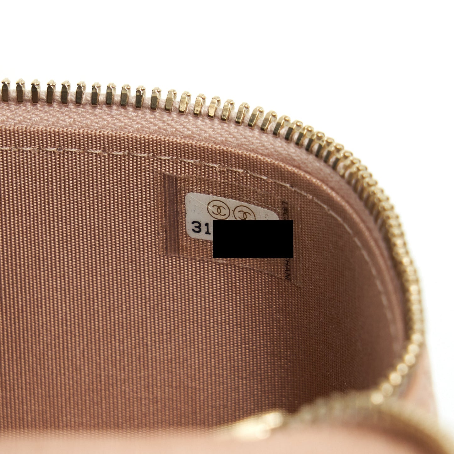 Chanel Top Handle Mini Vanity On Chain Lambskin Beige