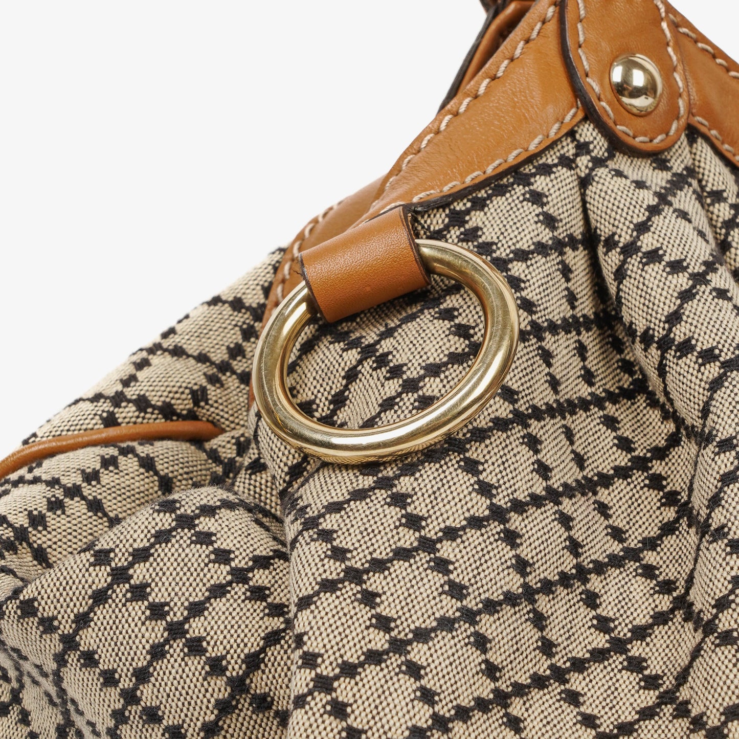 Gucci Sukey Beige Monogram Tote Bag