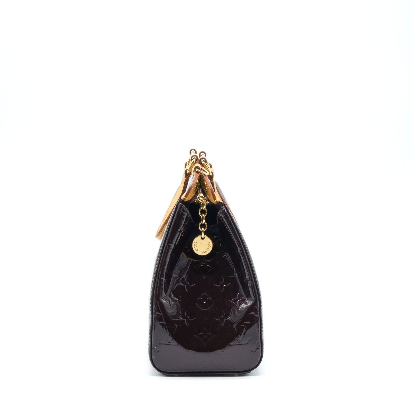 Louis Vuitton Amarante Monogram Vernis Brea MM Bag GHW
