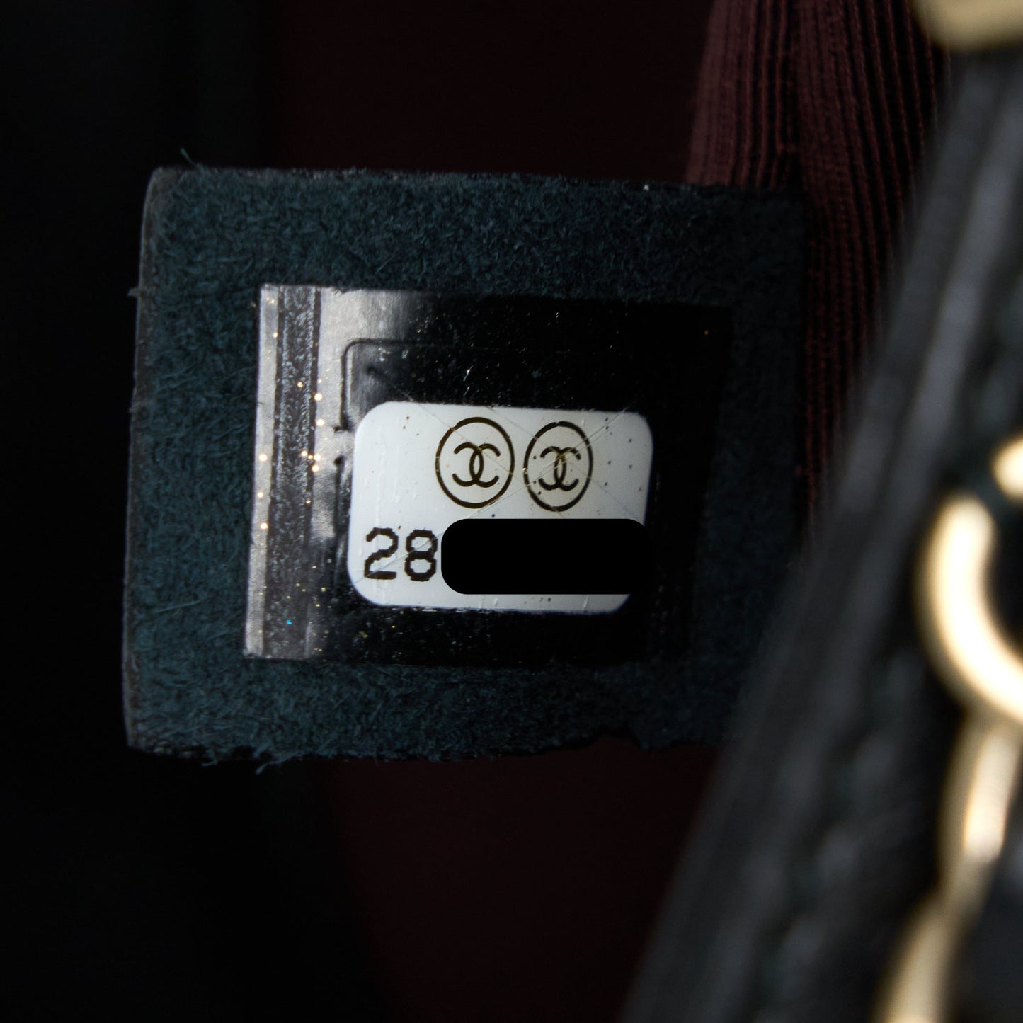 Chanel Cruise 2020 black chained Tote Bag Lambskin Black L