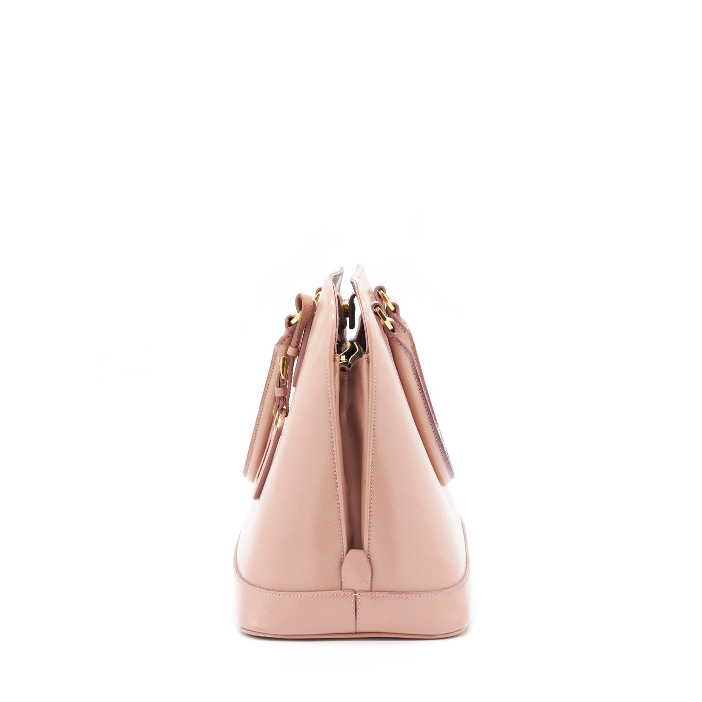 Prada Saffiano Tote Purse Nude