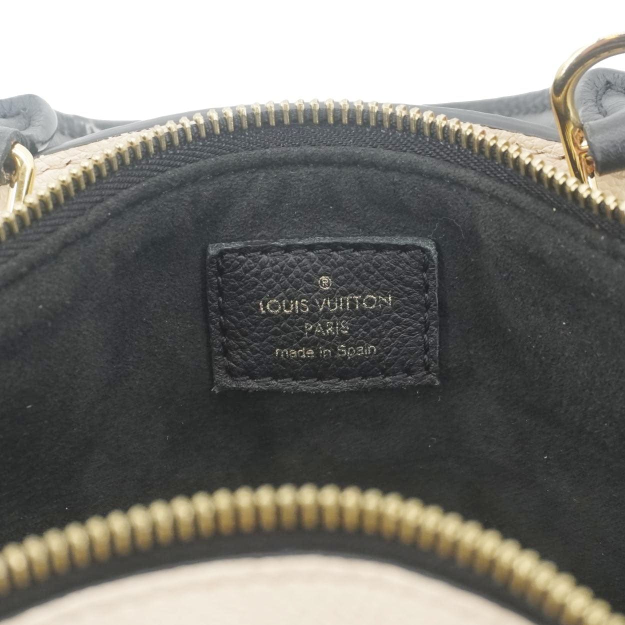 LOUIS VUITTON Grand Palais Monogram Empreinte Leather Shoulder Bag Bicolor