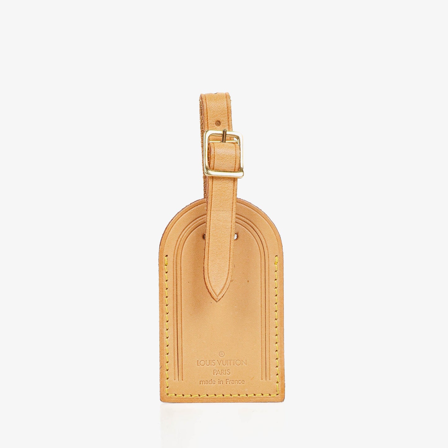 Louis Vuitton Leather Name Tag And Handles Holder