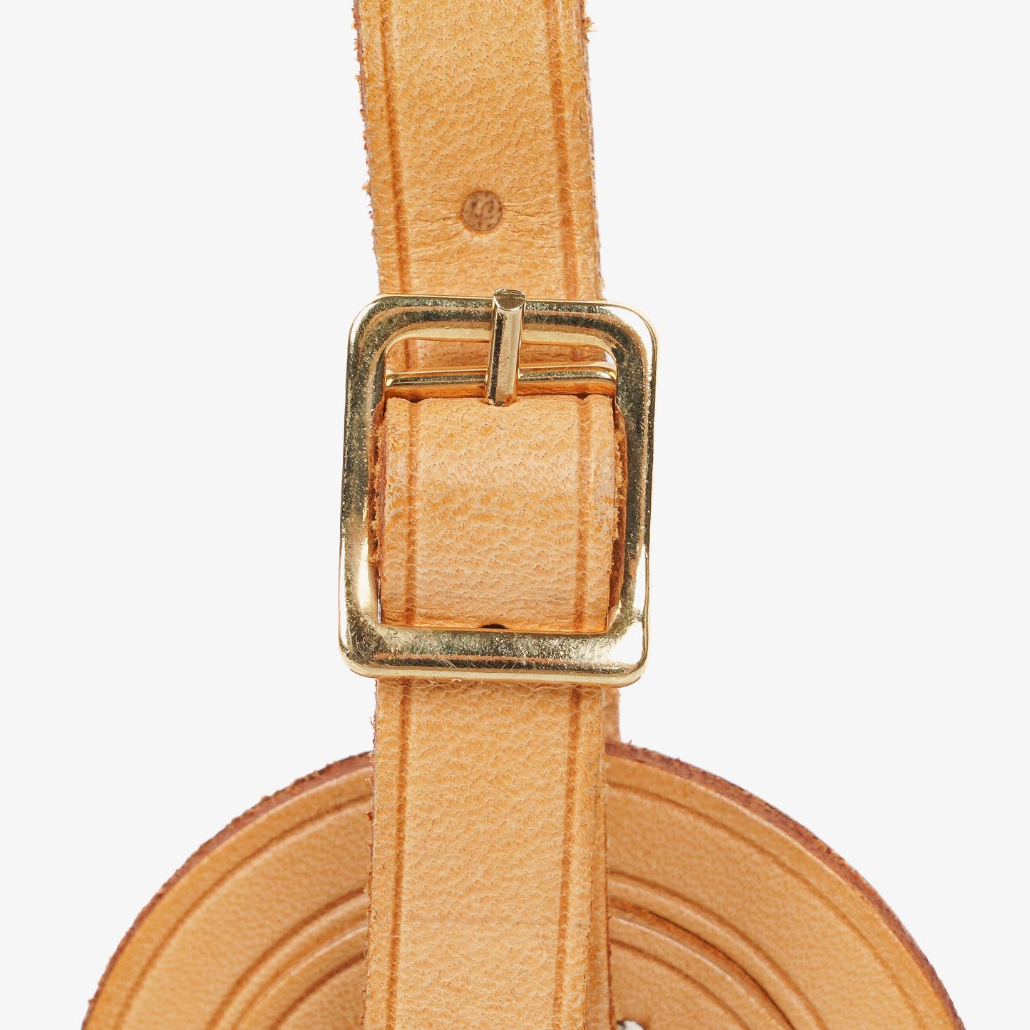 Louis Vuitton Leather Name Tag And Handles Holder
